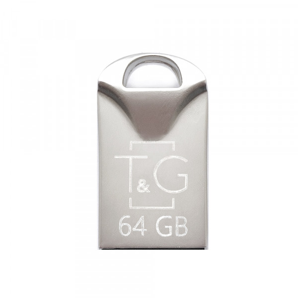Флеш-накопичувач USB 64GB T&G 106 Metal Series Silver (TG106-64G)