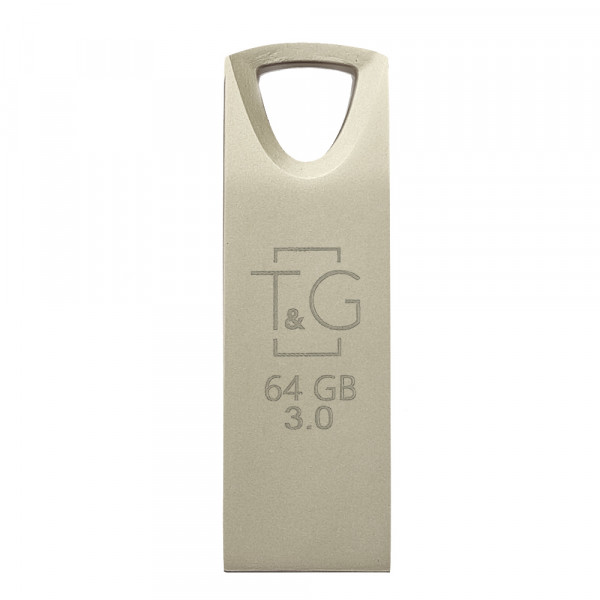 Флеш-накопичувач USB3.0 64GB T&G 117 Metal Series Silver (TG117SL-64G3)
