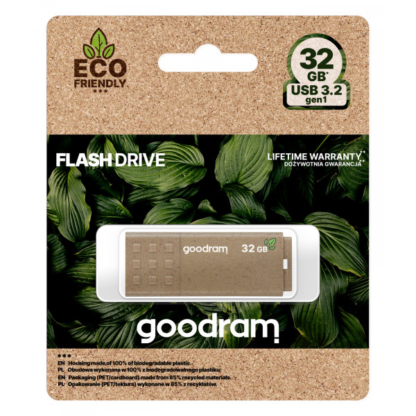 Флеш-накопичувач USB3.2 32GB Goodram UME3 Eco Friendly (UME3-0320EFR11)