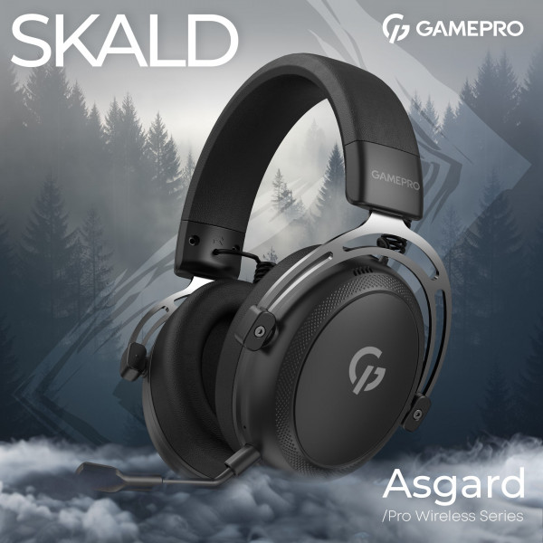 Гарнітура GamePro Asgard Skald Black (HSW160B)