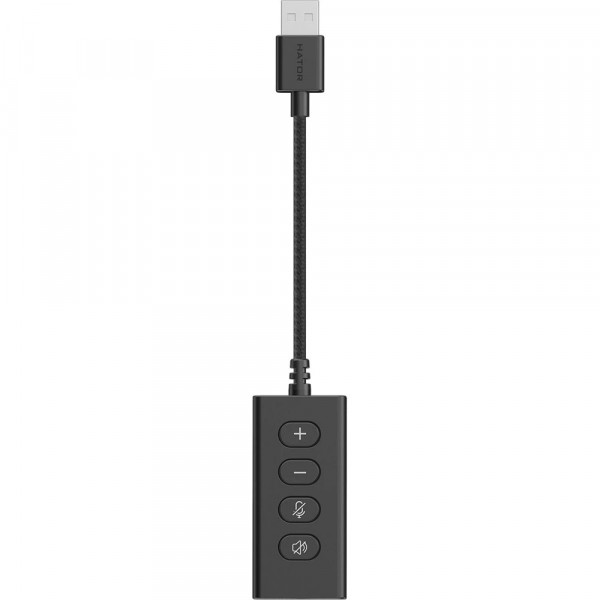 Гарнiтура Hator Hypergang 2 USB 7.1 Black (HTA-940)