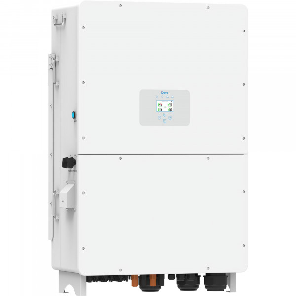 Інвертор гібридний 125kW Deye SUN-125K-SG02HP3-EU-GM10, трифазний