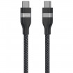 Кабель Anker Upcycled-Braided USB-C - USB-C (M/M), 240W, 0.9 м, Black (A82E2H11)
