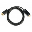 Кабель Atcom DisplayPort - HDMI (M/M), 5 м, Black (50100) пакет