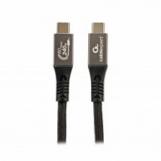 Кабель Cablexpert USB Type-C - USB Type-C (M/М), 240 Вт, 1 м, чорний (CCBP-USB4.2-CMCM240-1M)