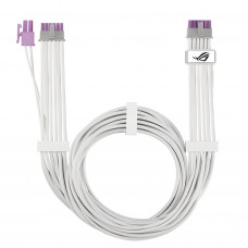 Кабель для відеокарти Asus ROG Equalizer 12V-2x6 ATX 3.1 & PCIe 5.1 White (90YE00BP-B0QA00)