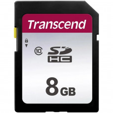 Карта пам`яті SDHC 8GB Class 10 Transcend 300S (TS8GSDC300S)