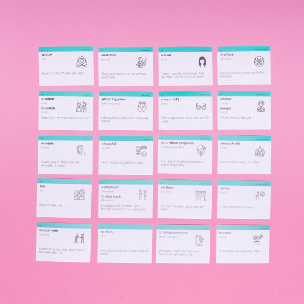 Картки для вивчення англійської мови English Student. English Slang