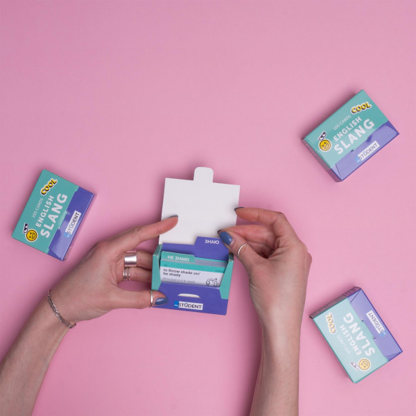 Картки для вивчення англійської мови English Student. English Slang