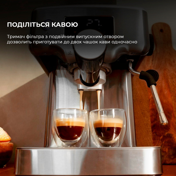 Кавоварка Cecotec Power Espresso 20 Barista Compact (CCTC-01986)