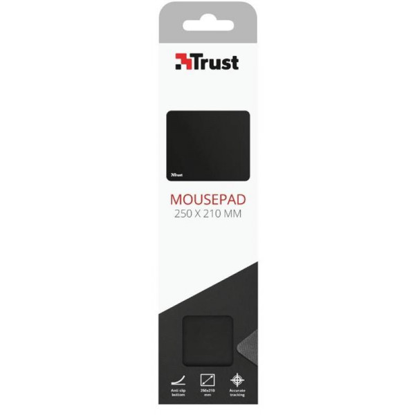 Килимок для миші Trust Mouse Pad M Black (24193)