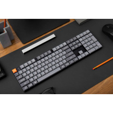 Клавіатура бездротова Keychron K5 Max, Gateron MX 2.0 Brown, Hot-Swap, RGB UA Black (K5M-H3-UA)