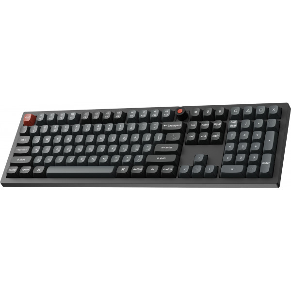 Клавіатура Keychron V6 8K Keychron Super Red Switch Black RGB (V6W-D1-UA)