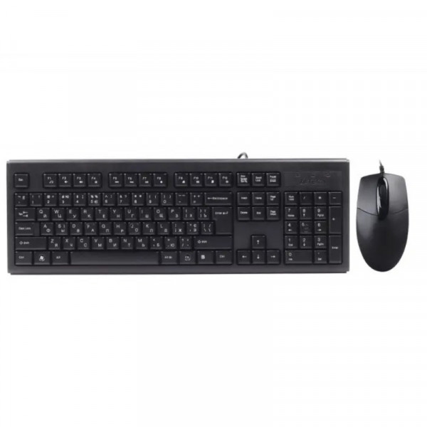 Комплект (клавіатура, мишка) A4Tech KR-8372S Black