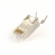 Конектор RJ 45 Cablexpert (LC-PTF7-01/50) 8P8C, Cat.7, FTP, з наскрізними отворами, позолочені контакти (50 шт/уп)