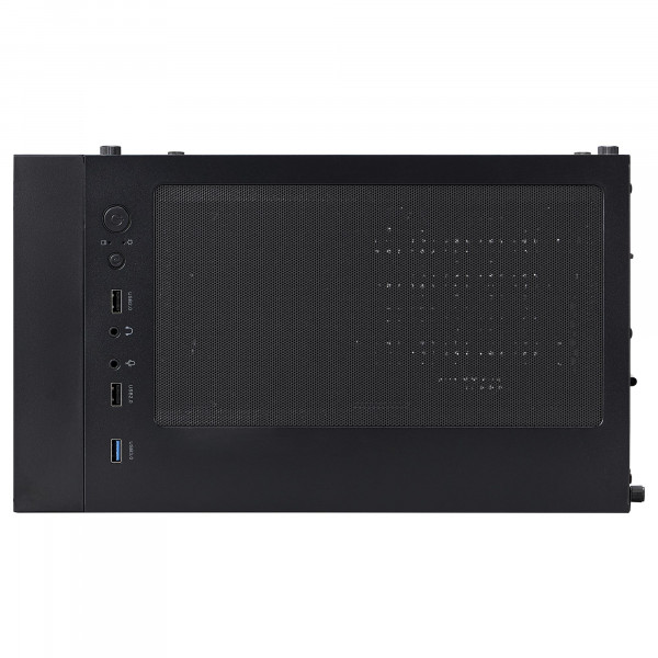 Корпус 1stPlayer B5-M-BK-3F Black без БЖ