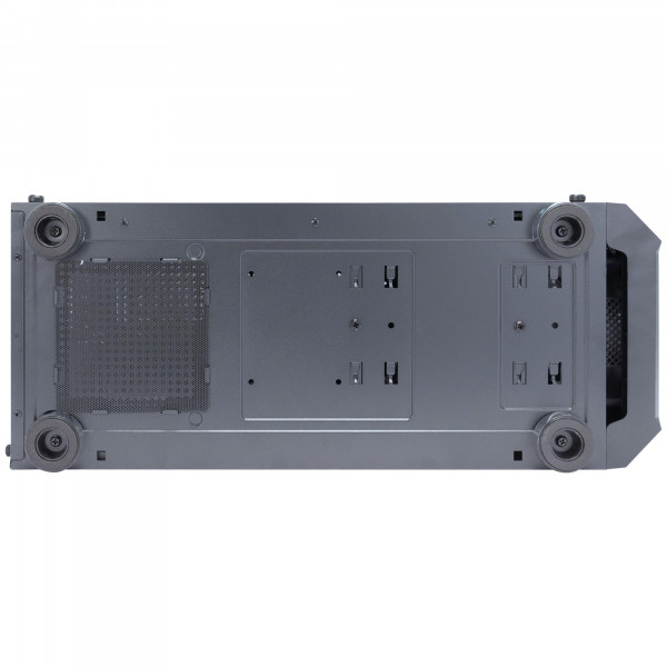 Корпус 1stPlayer FD5-M-BK-4F1 Black без БЖ