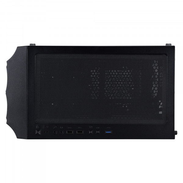 Корпус 1stPlayer X3-M-BK-4F1 Black без БЖ