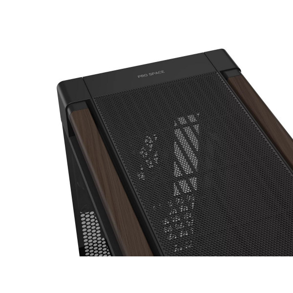 Корпус Asus ProArt PA602 Walnut Wood Tempered Glass Modern Black (90DC00J0-B09030)
