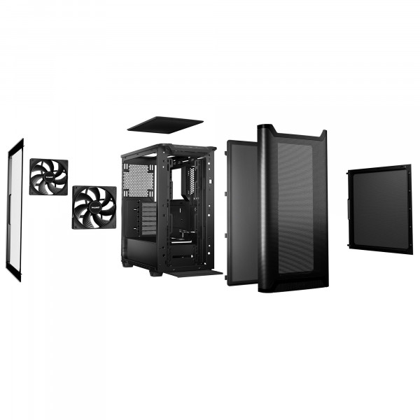 Корпус be quiet! Pure Base 501 Airflow Window Black (BGW74)
