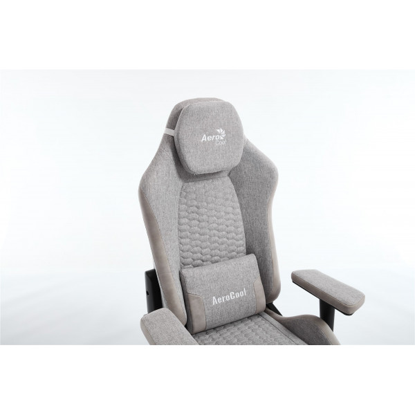 Крісло для геймерів AeroCool CROWN Loft Light Grey (ACGC-2052104.41)