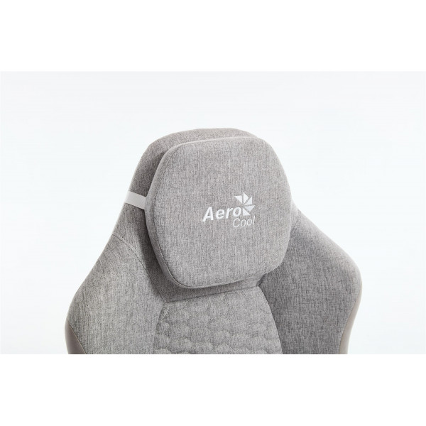 Крісло для геймерів AeroCool CROWN Loft Light Grey (ACGC-2052104.41)