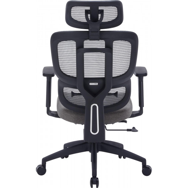 Крісло офісне OfficePro Skyline Black/Dark Gray (OC580-B-DG-DG)