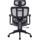 Крісло офісне OfficePro Skyline Black/Dark Gray (OC580-B-DG-DG)