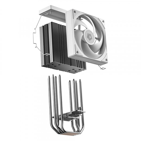 Кулер процесорний ID-Cooling Frozn A410 SE White