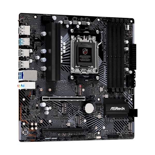 Материнська плата ASRock B650M PG Lightning Socket AM5