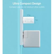 Мережевий зарядний пристрій Choetech (1USBх3A) Type-C PD20W Charger White (Q5004-EU-WH)