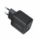 Мережевий зарядний пристрій Choetech (USB-C+USB-A) Black (PD6052-EU-BK)