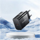 Мережевий зарядний пристрій Essager Travel Charger 30W USB-C Black (E30JSB1-SYTT1-T) + кабель USB Type-C