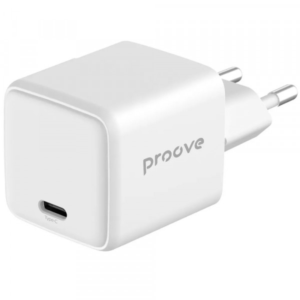Мережевий зарядний пристрій Proove Pocket GaN 25W White (WCPG25010202)