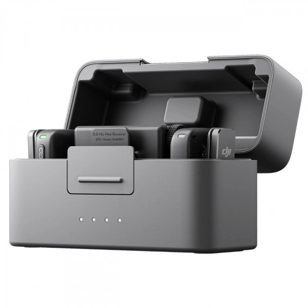 Мікрофонна радіосистема DJI Mic Mini (2TX + 1RX + Charging Case) Global spec. (CP.RN.00000433.01)