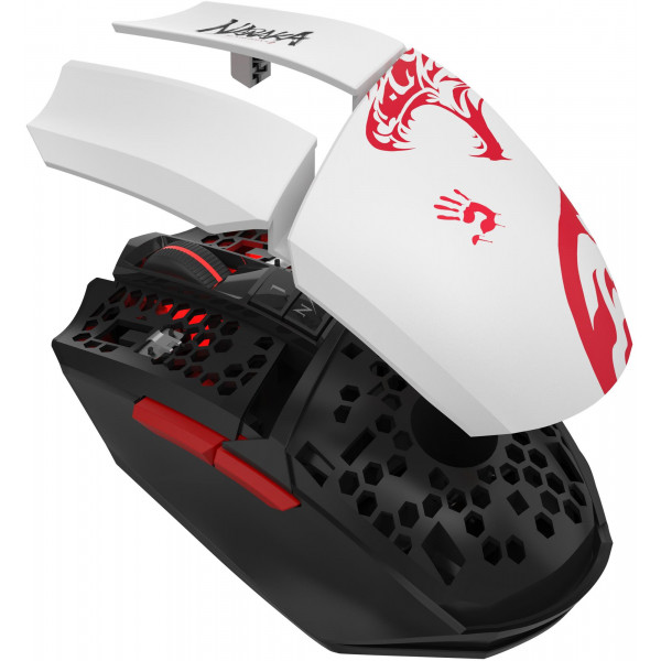Миша бездротова A4Tech Bloody R36 Ultra Naraka White