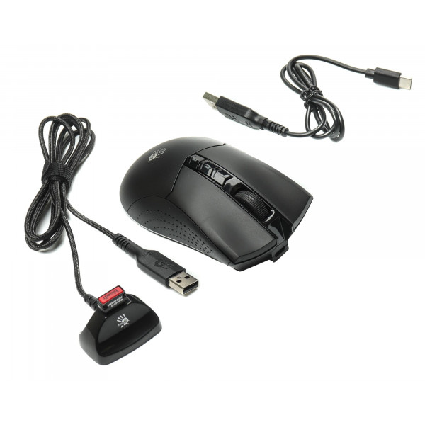 Миша бездротова A4Tech Bloody R90 Plus Black