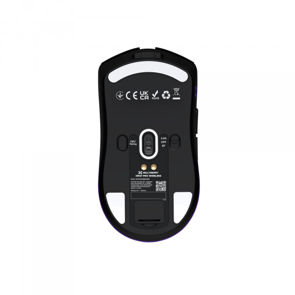 Миша бездротова Hator Hellyberry HM47 Pro Wireless Black/Violet Gradient (HM47PRO_black_violet)