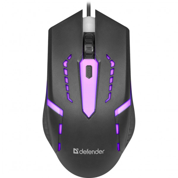 Миша Defender Hit MB-601 Black (52601)