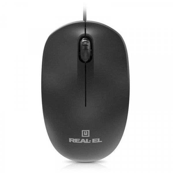 Миша REAL-EL RM-206 Black