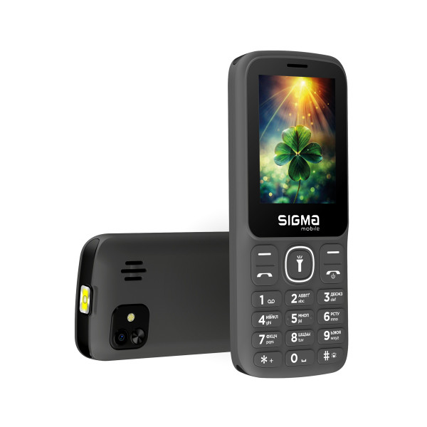 Мобiльний телефон Sigma mobile X-style 242 Lucky Grey