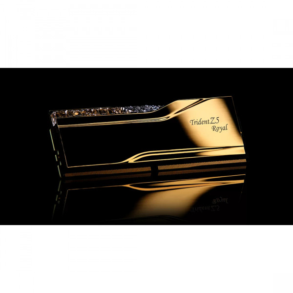 Модуль пам`ятi DDR5 2x16GB/6000 G.Skill Trident Z5 Royal Gold (F5-6000J2836G16GX2-TR5G)