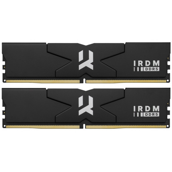 Модуль пам`ятi DDR5 2x16GB/6000 Goodram IRDM Black (IR-6000D564L36S/32GDC)