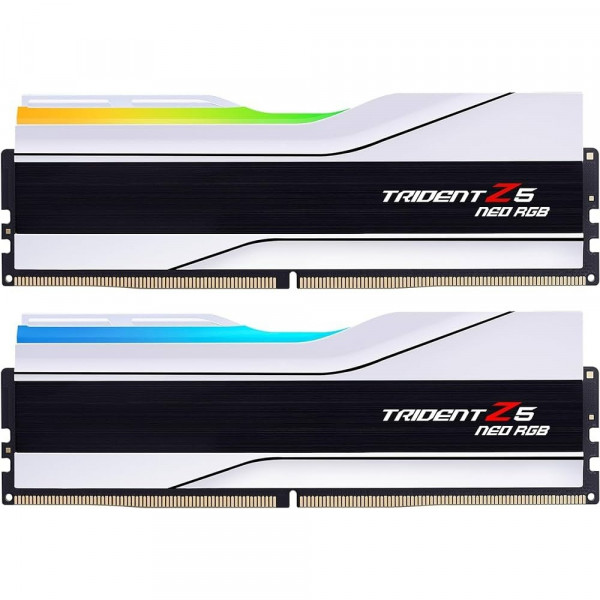 Модуль пам`ятi DDR5 2x32GB/6000 G.Skill Trident Z5 Neo RGB White (F5-6000J3636F32GX2-TZ5NRW)