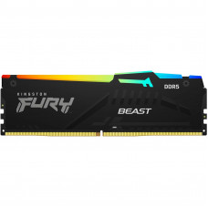 Модуль пам`яті DDR5 32GB/5600 Kingston Fury Beast RGB Black (KF556C36BBE2A-32)