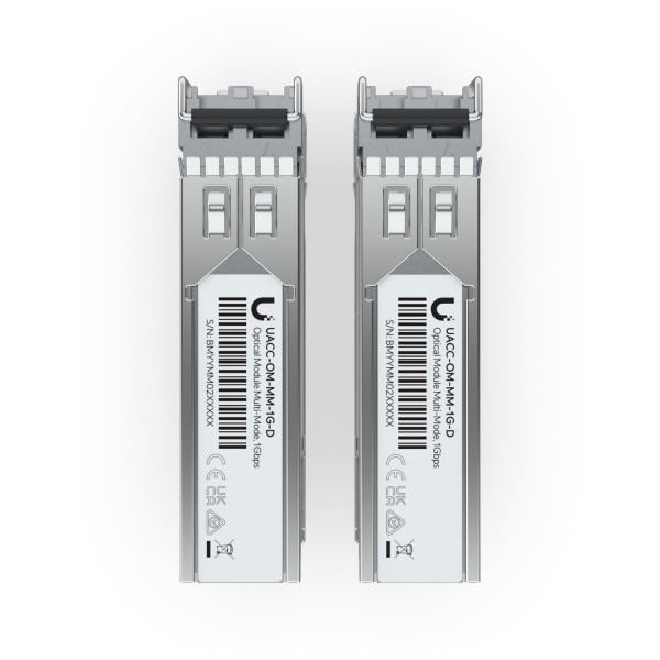 Модуль SFP Ubiquiti 1G Multi-Mode Optical Module 2 pack (UACC-OM-MM-1G-D-2)