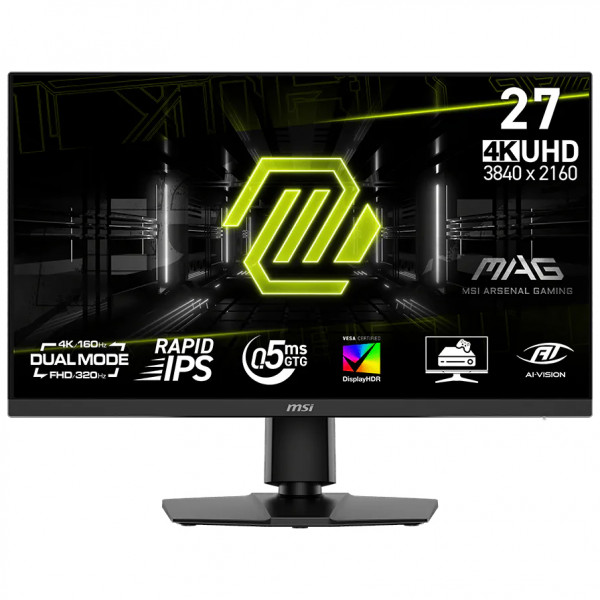 Монітор 27" MSI MAG 272URDF E16 Rapid IPS Black 160Hz
