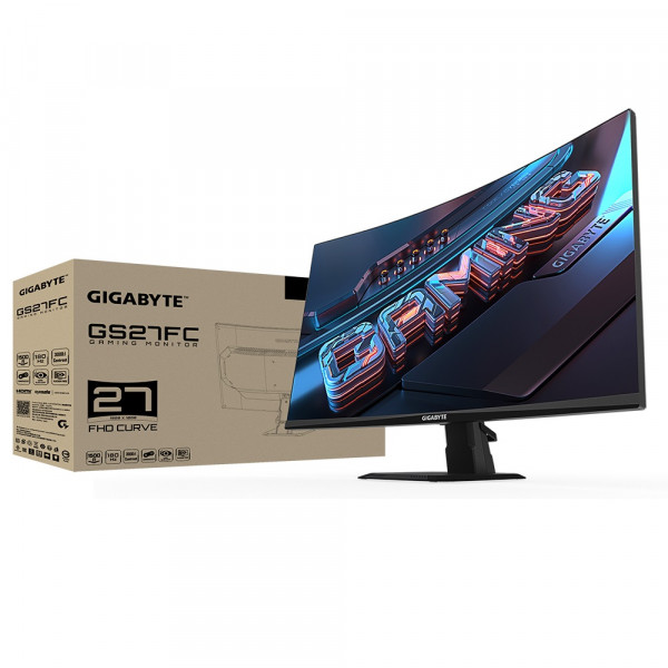 Монiтор Gigabyte 27" GS27FC VA Black Curved