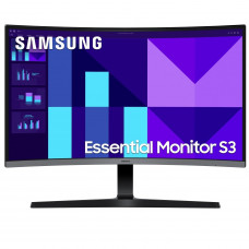 Монiтор Samsung 27" Essential S3 S27D390G (LS27D390GAIXCI) VA Black Curved 100Hz