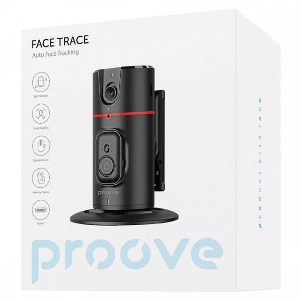 Монопод Proove Face Trace Auto Face Tracking 280 mm Black (MPFC00010001)